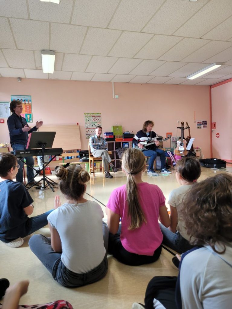 Découverte Musicale Ecole Claude Nicolas Ledoux 